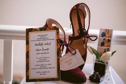 Bride Getting Ready