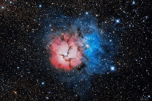 M 20   Trifid Nebel
