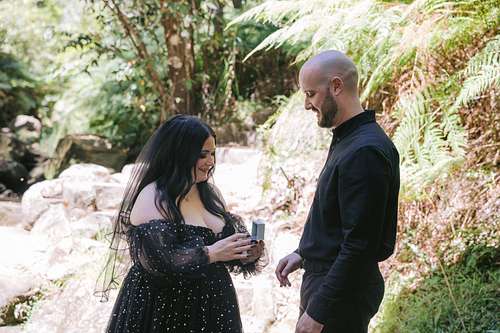 Sydney Elopement at Lennox Bridge, Blue Mountains
