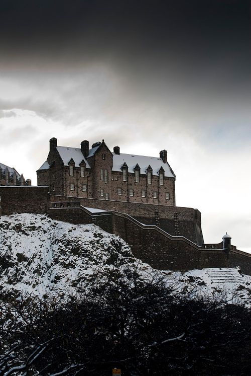 Edinburgh Castle. Edinburgh, Scotland, UK.