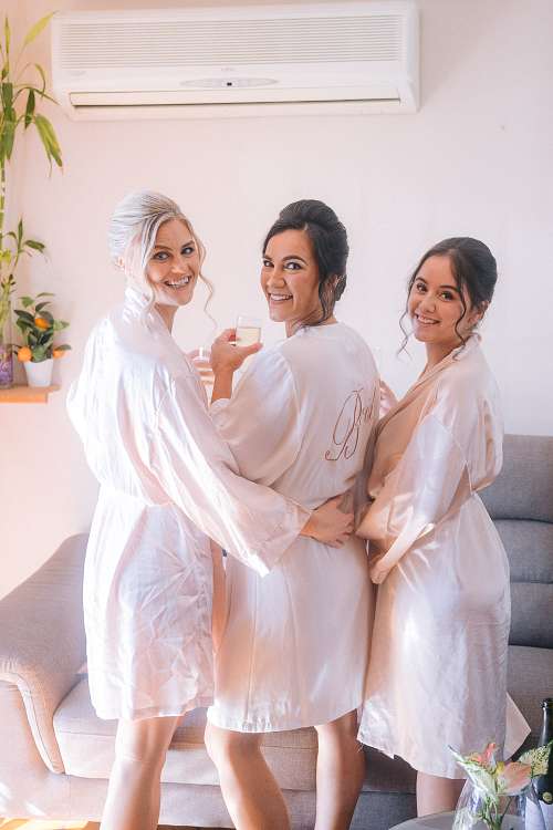 Bride Getting Ready