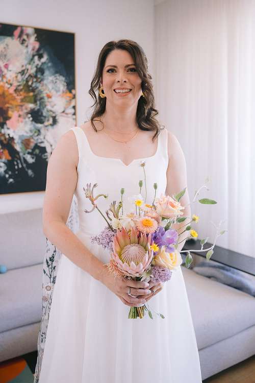 Bride Getting Ready
