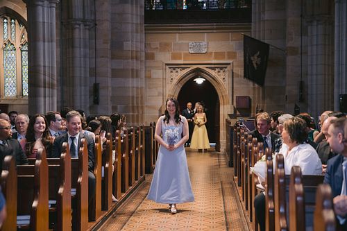 Church Wedding Ceremony at St Philip's Anglican Church