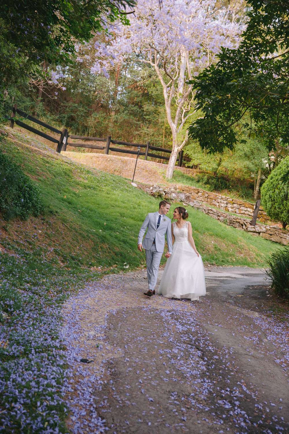 Bridal Portraits at Loxley on Bellbird Hill