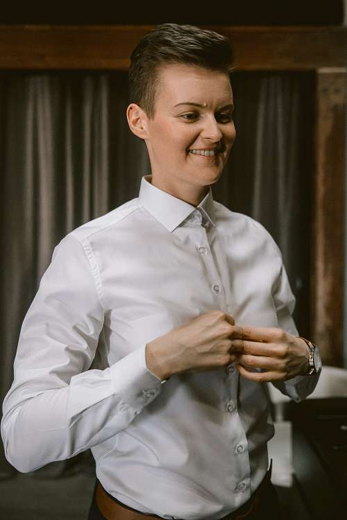 Brides Getting Ready for their Same Sex Wedding