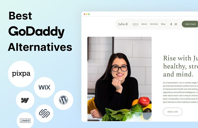 8 beste alternatieven voor Godaddy Website Builder in 2025