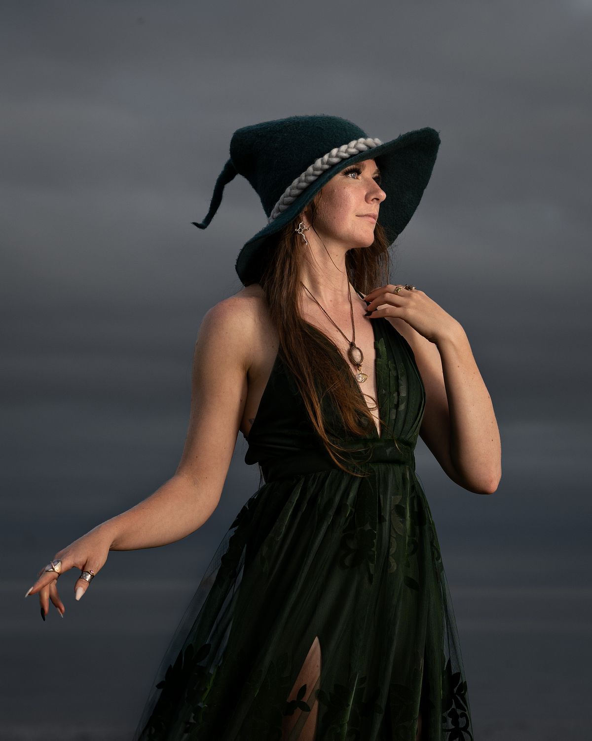 Portrait of a witch.