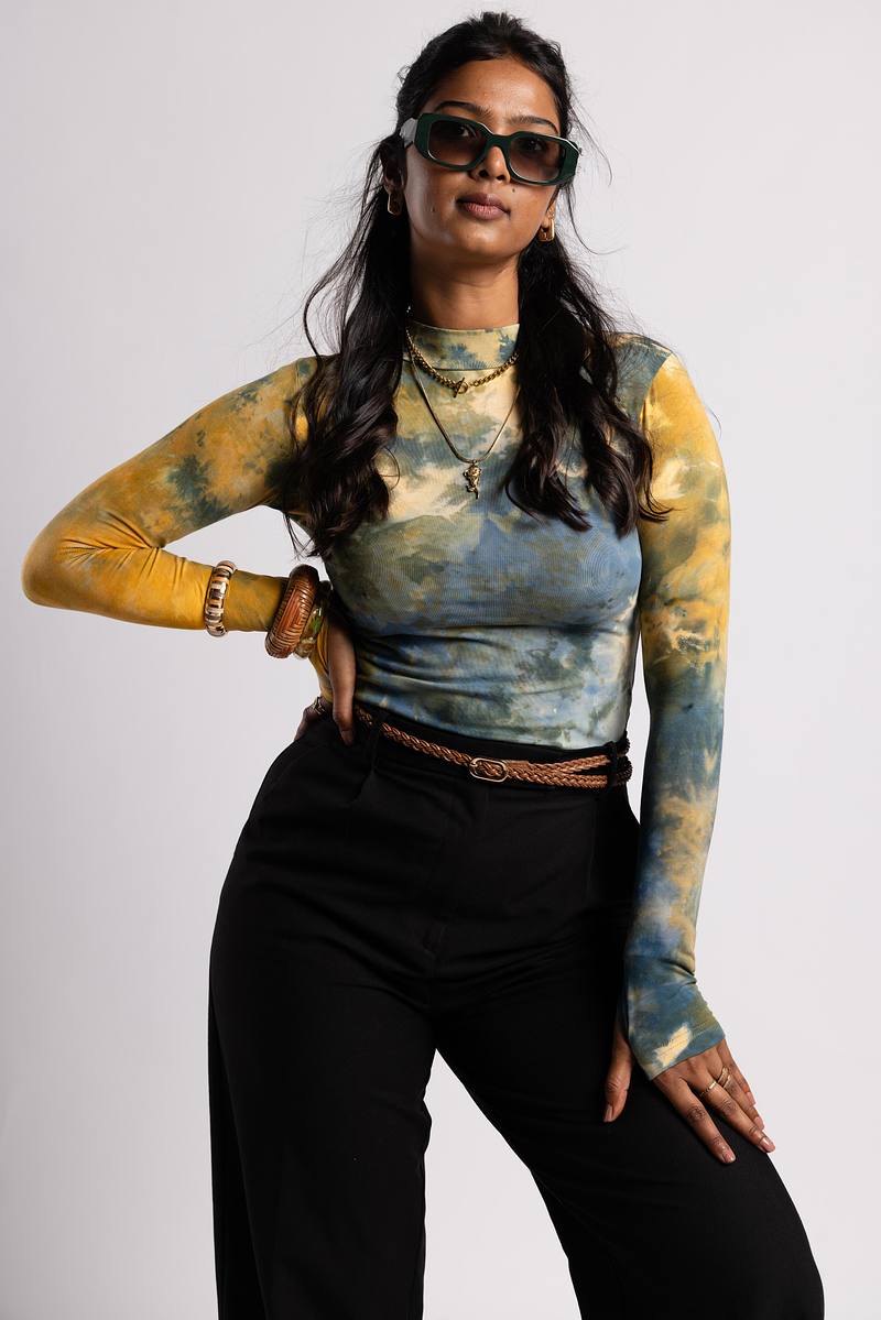 Full Sleeve Leotard - Golden Hour