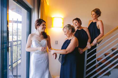 Bride Getting Ready