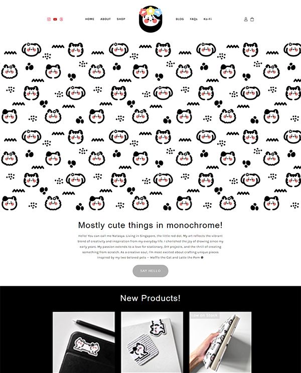 Sweet Sour Mind Portfolio Website Examples