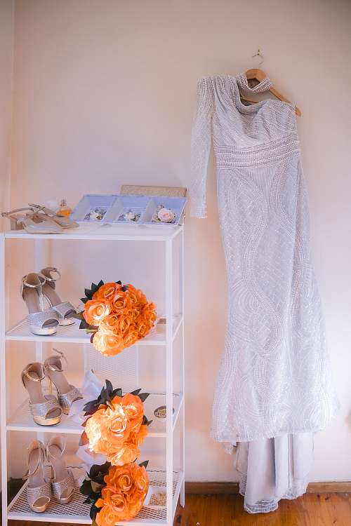 Bride Getting Ready