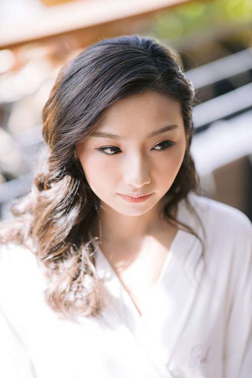 Bride Getting Ready