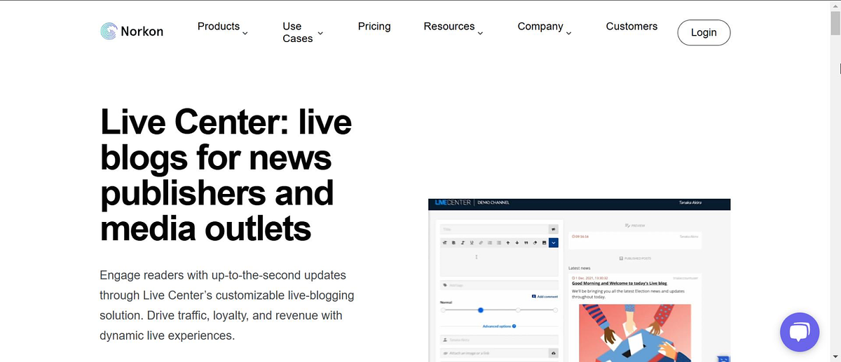 Live Center