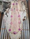 Strass charms kitten necklace