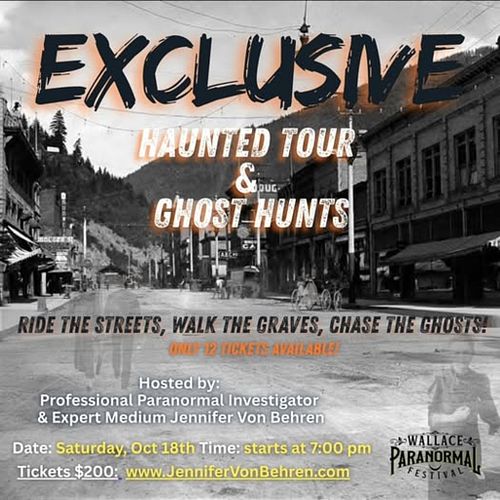 EXCLUSIVE Wallace Haunted Tour and Ghost Hunt