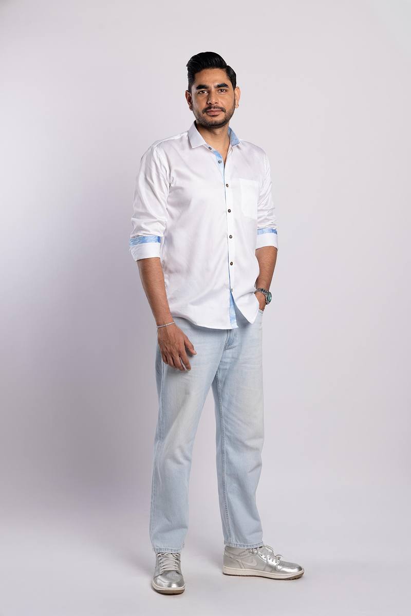 Signature White Premium Cotton Shirt