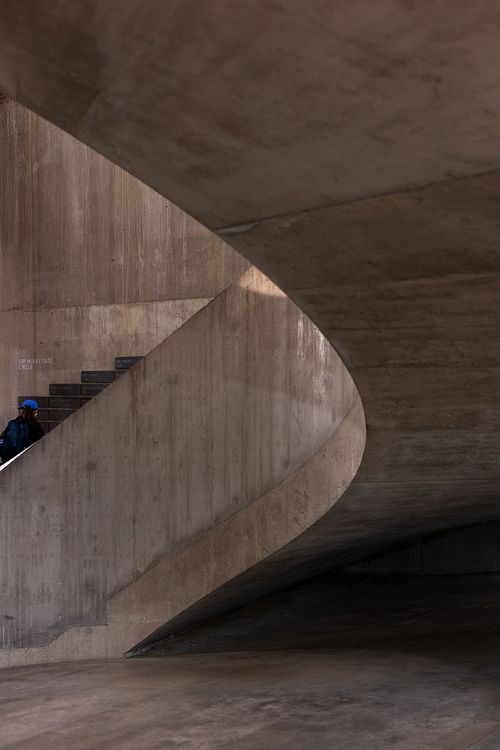 Concrete interior design photographer Stockholm