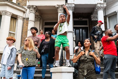 Notting Hill Carnival celebration, London, UK