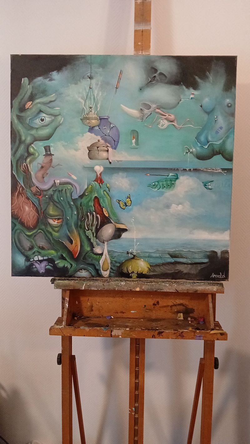 Still live on the wall