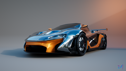 3D Vehicle Model | Maya