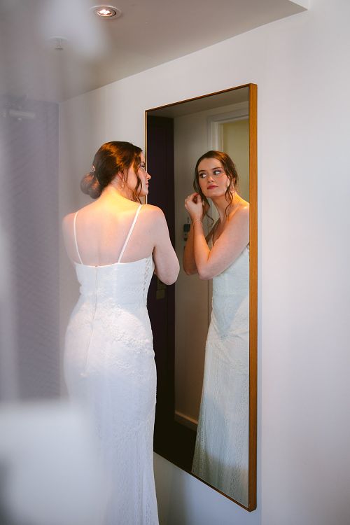Bride Getting Ready