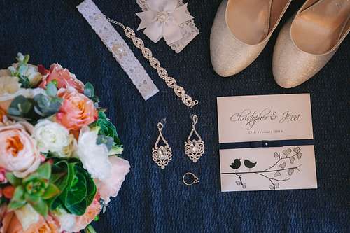 Bride Getting Ready