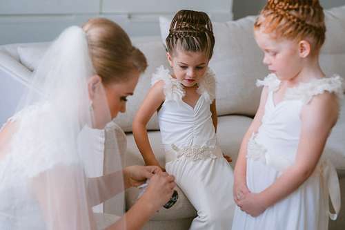 Bride Getting Ready