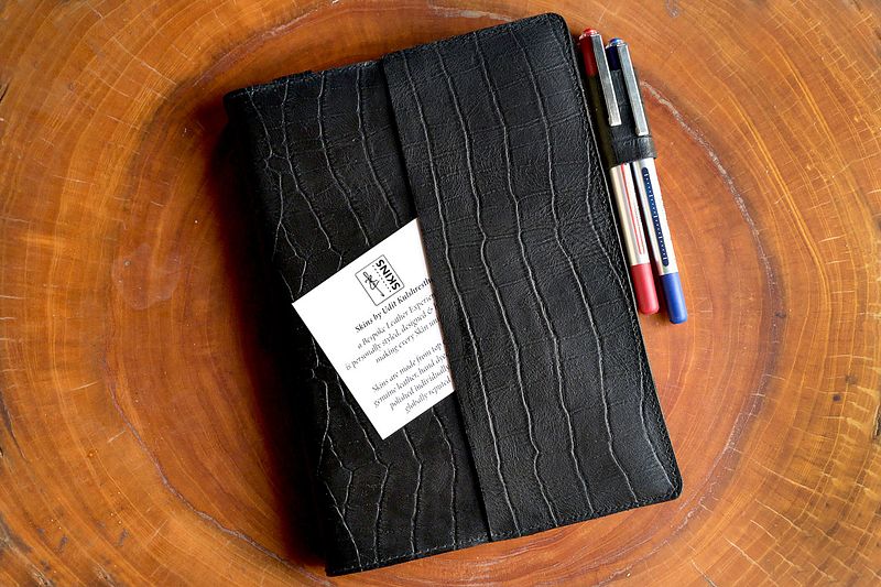 SKINS: Lapnan A5 Leather Diary/Notebook Cover