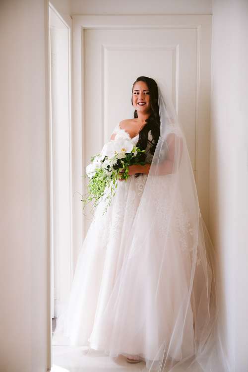 Bride Getting Ready