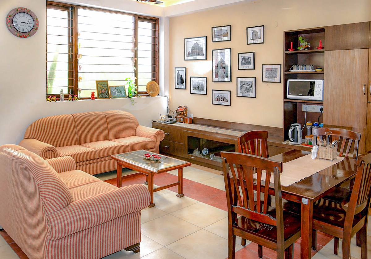 Inside view of lobby, A small hotel to stay.