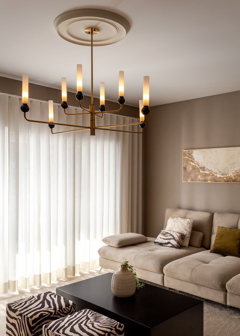 Fotografia de no Apartamento Montijo, destacando a decoração com Estilo Africano.