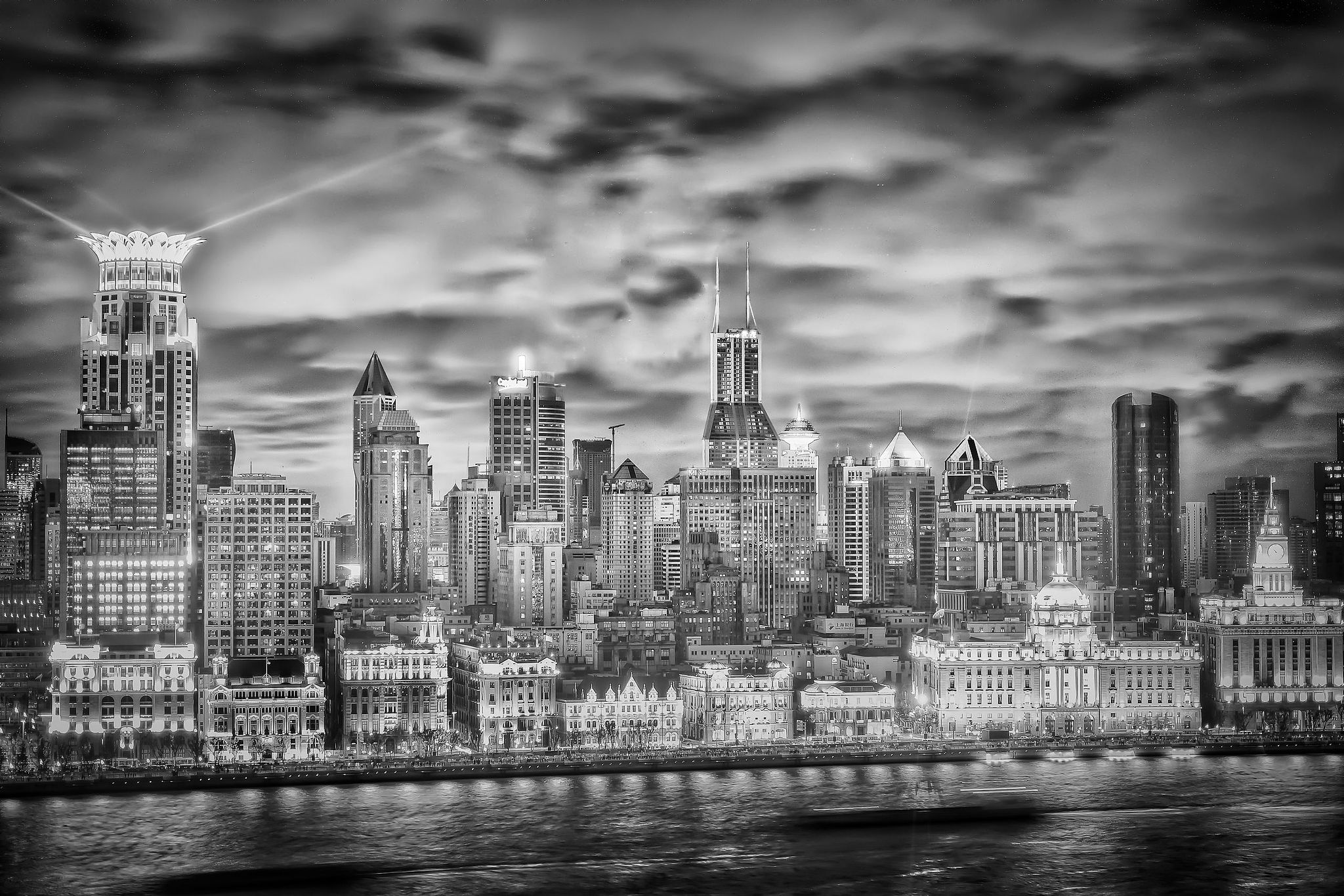 The Bund and the Huangpu River - China