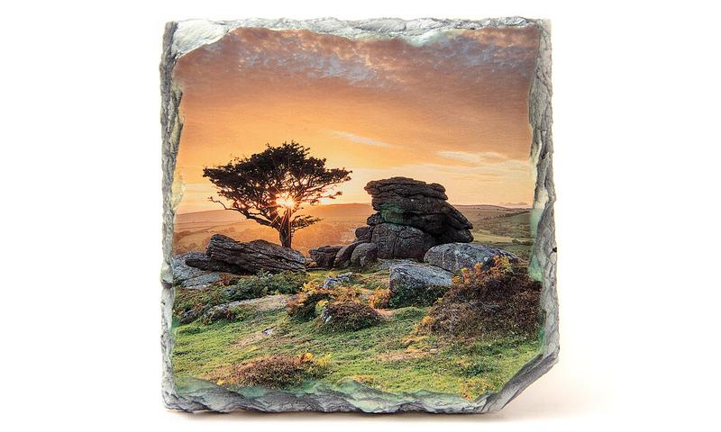 Slate Coaster - Saddle Tor