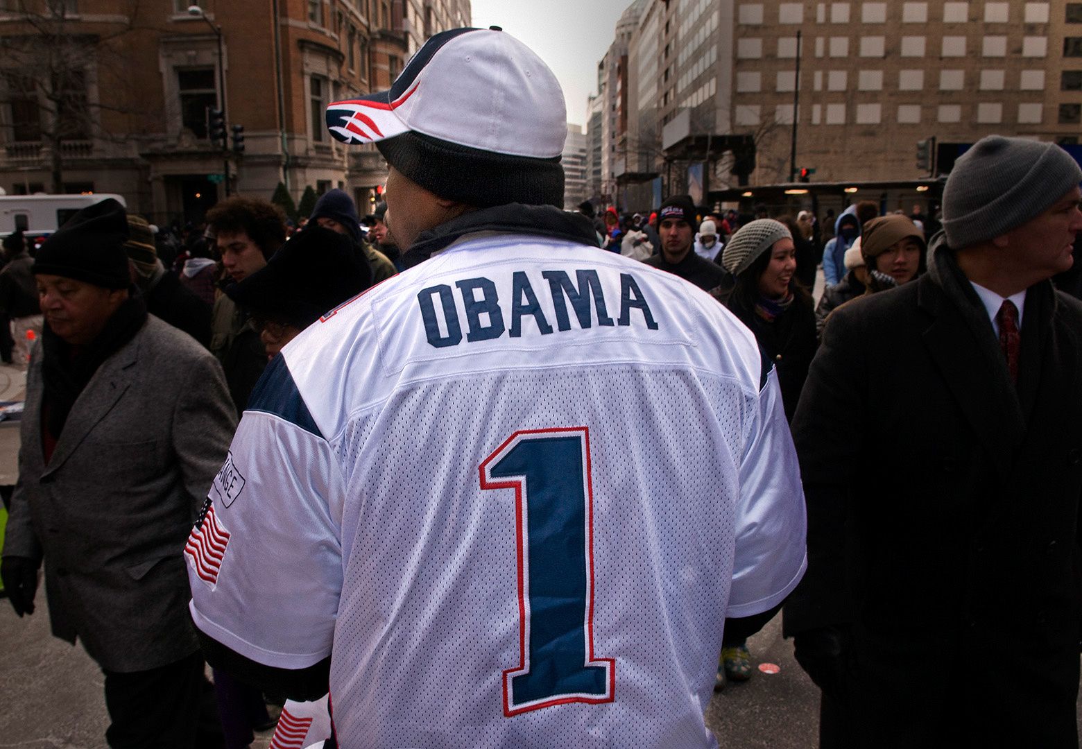 Inauguration of Barack Obama, 2008.