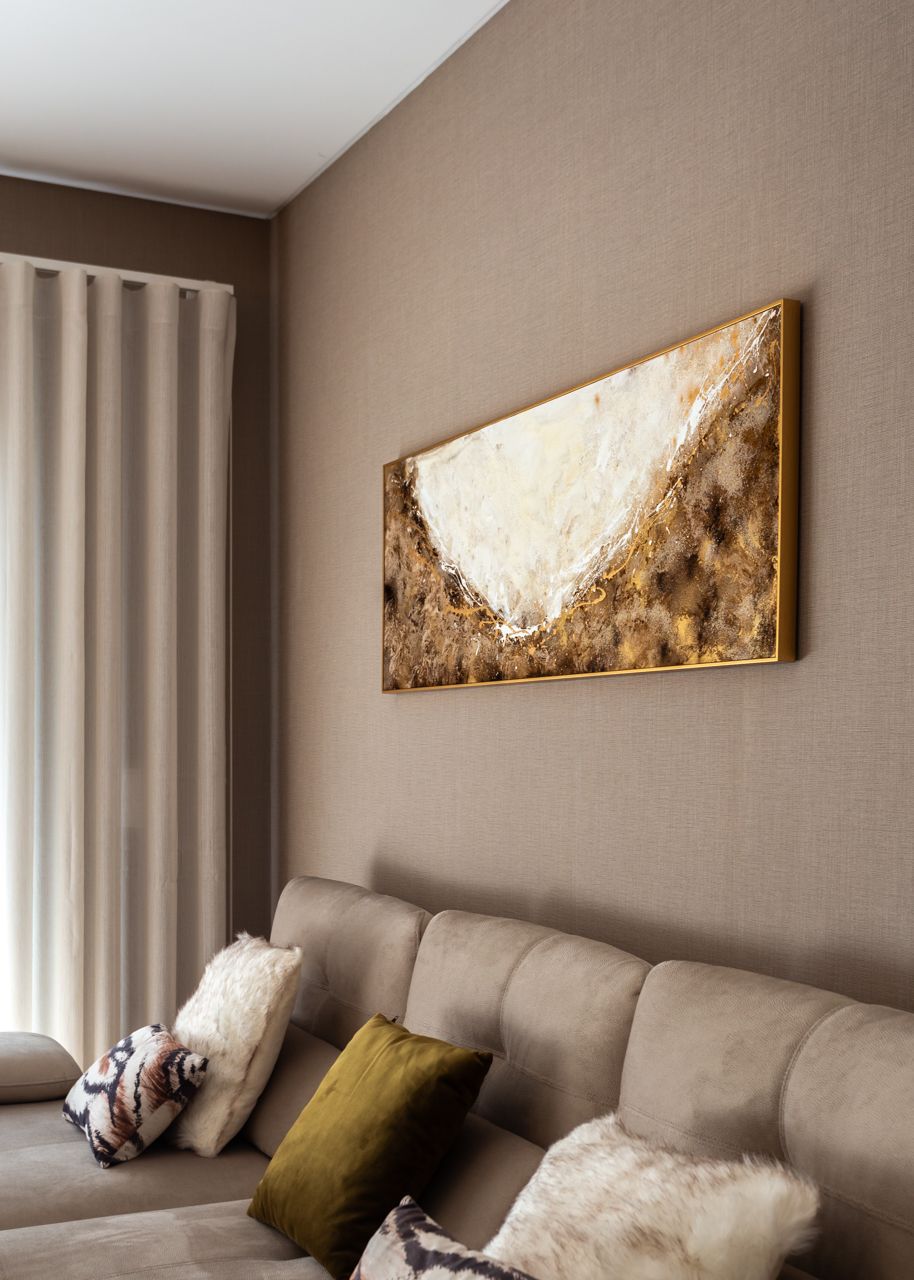 Fotografia de no Apartamento Montijo, destacando a decoração com Estilo Africano.