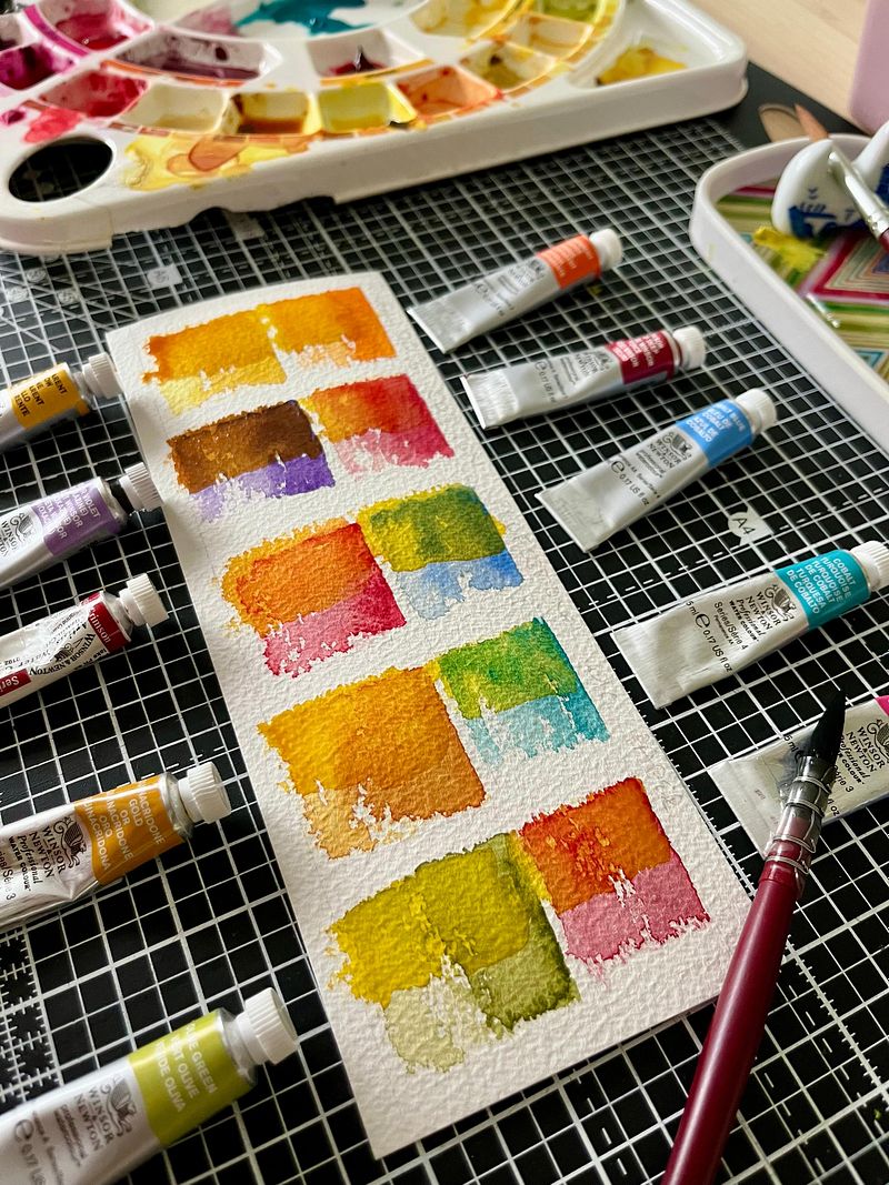 The Transformative Power of Transparent Yellow in Watercolour with Examples