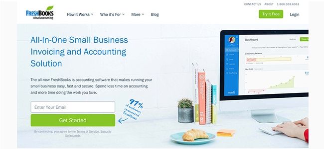 Freshbooks Comptabilité Meilleures applications de productivité