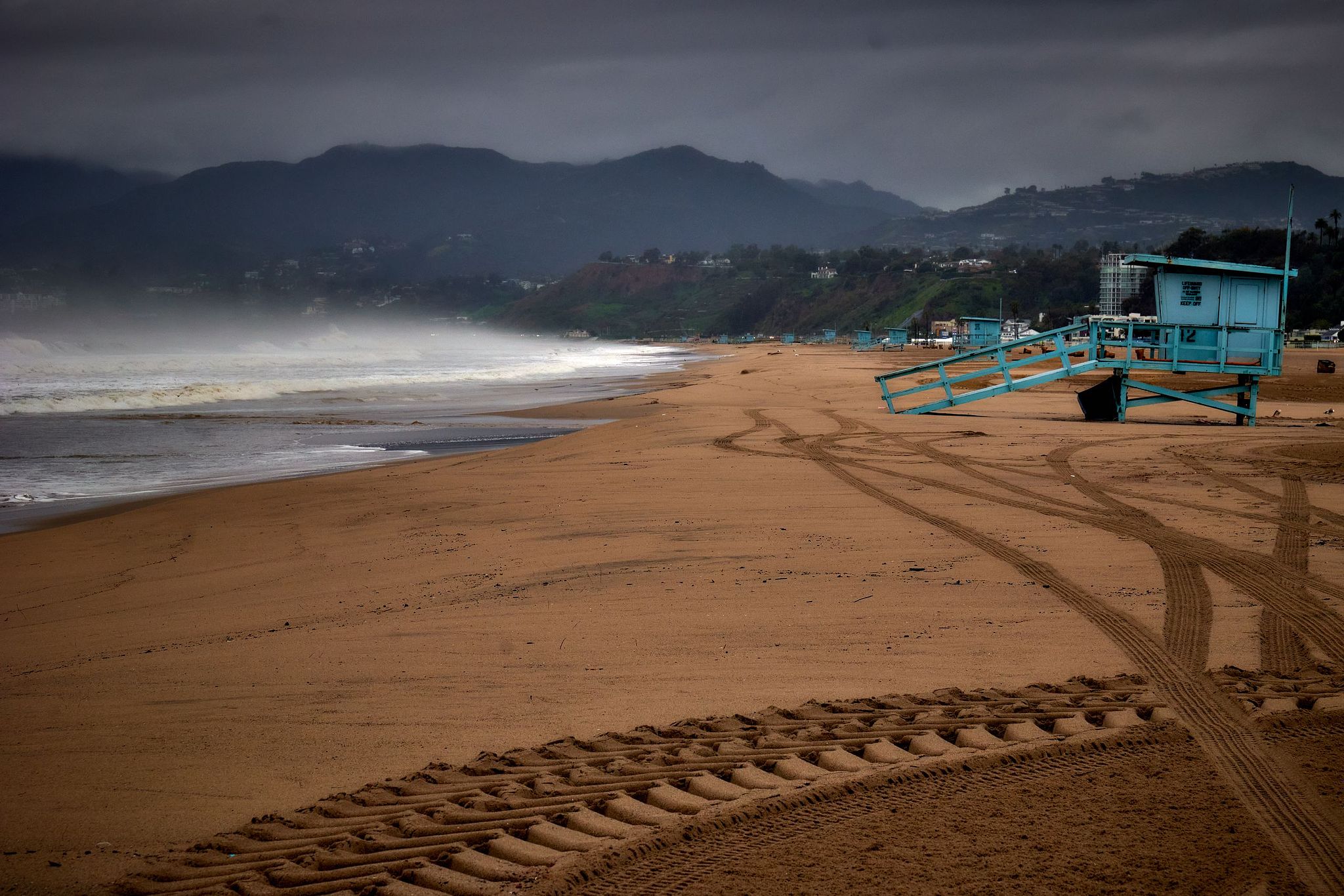 Storm's Aftermath - Santa Monica, California