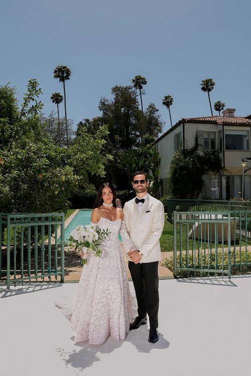 Luxury wedding photography at a Beverly Hills mansion by Ori Chayun – אורי חיון