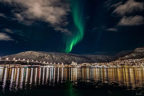 Aurora Tornado over Tromso