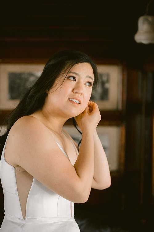 Bride Getting Ready