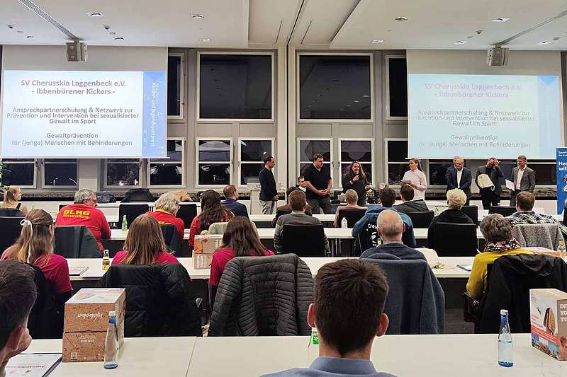 Gewinn des Sonderpreises beim Kinder- und Jugendsportpreis 2023 in Steinfurt