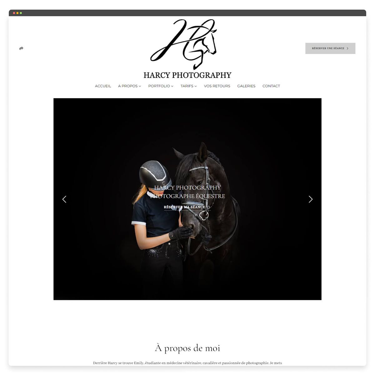 Portfolio photographique de Harcy