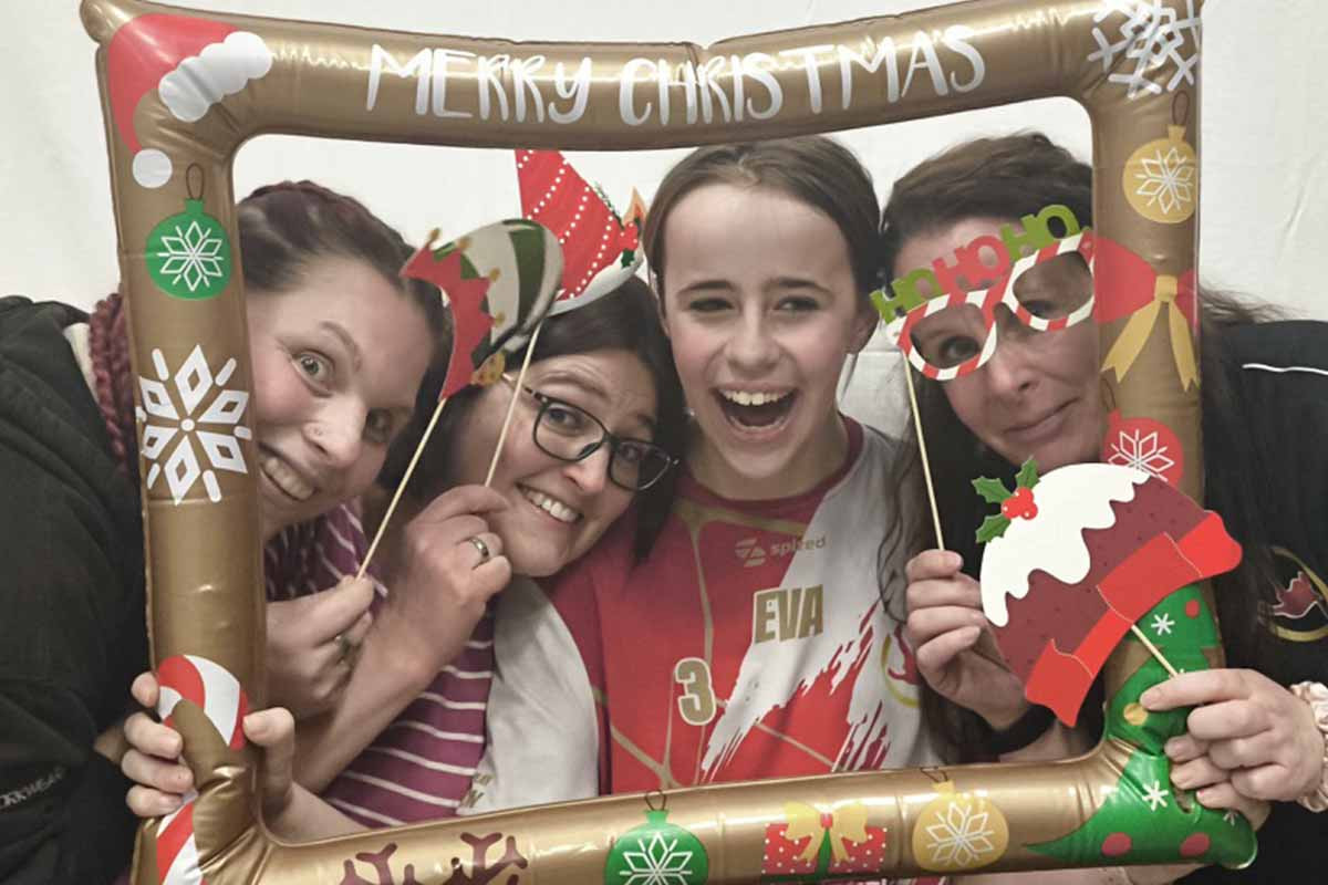 Fröhliche Stimmung bei der Weihnachtsfeier der Ibbenbürener Kickers