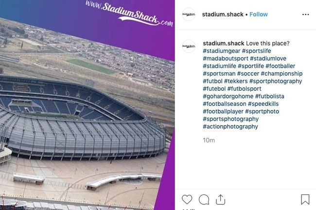 Ejemplo de hashtags de fotografía deportiva