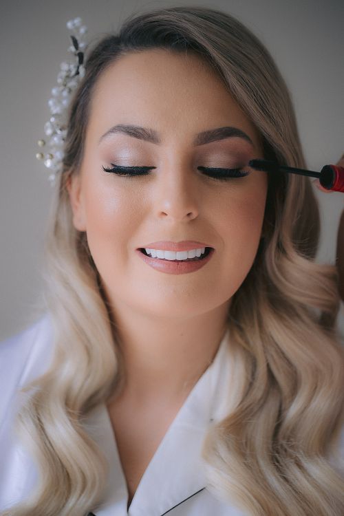 Bride Getting Ready