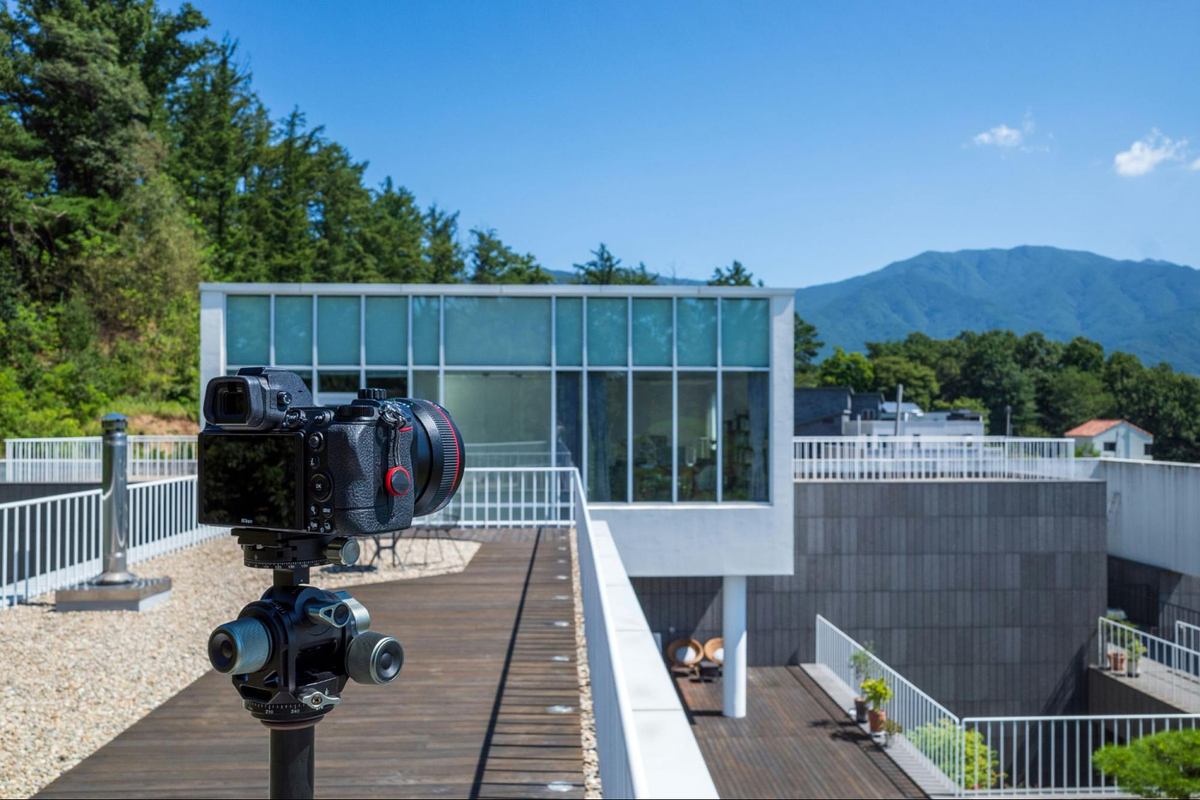 Caméra installée dans une propriété