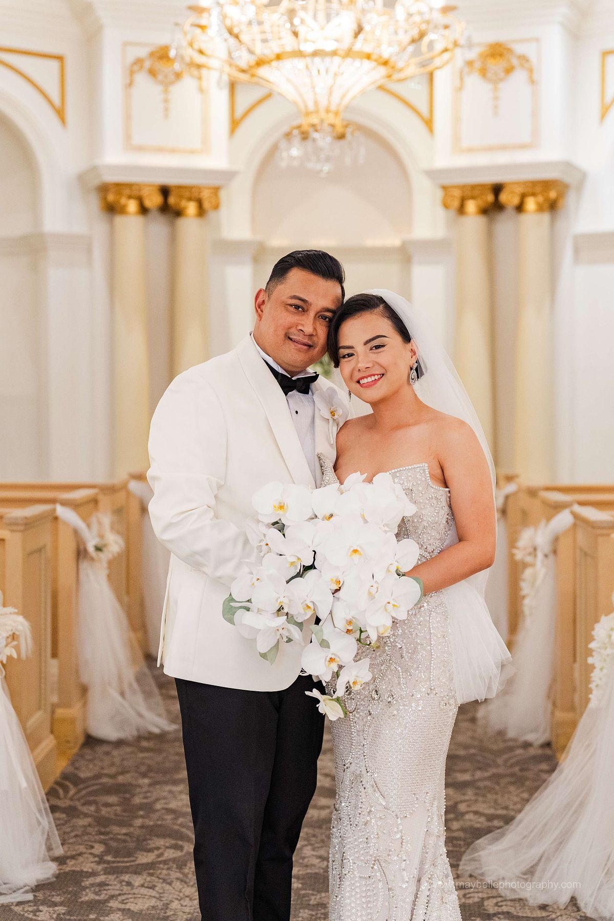 Wedding/Elopement at La Chapelle Royale at Paris Hotel, Las Vegas Nevada