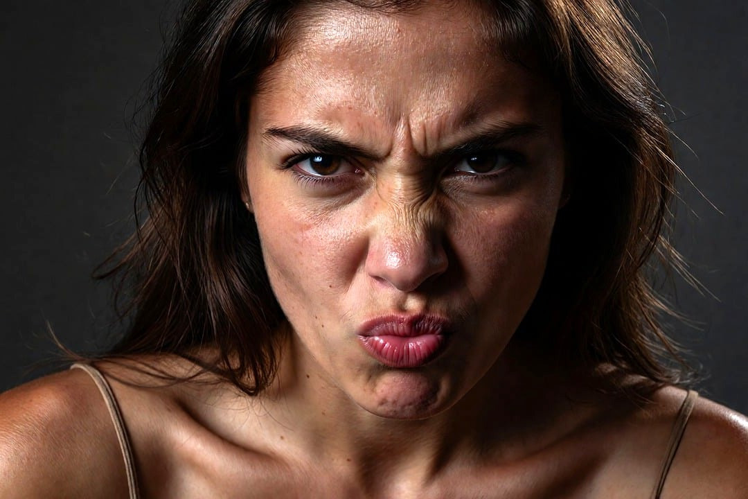 woman with menopause anger