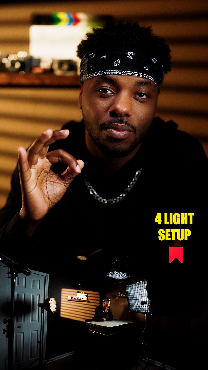 Talking Head Setup - Gear Breakdown (4 Light)
